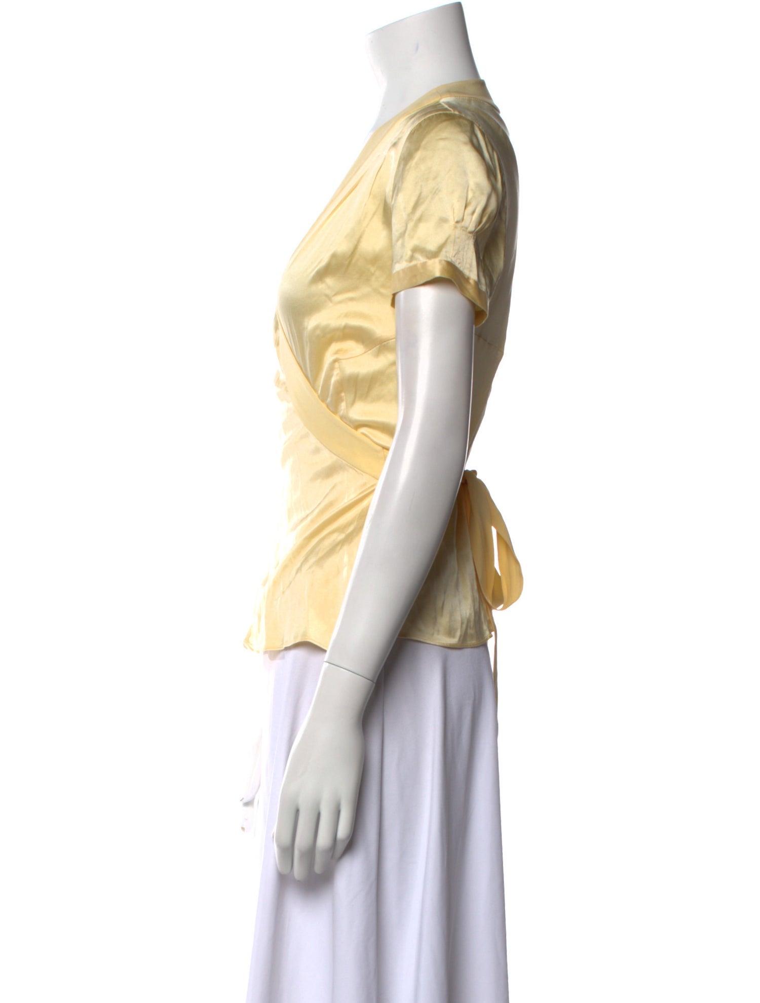 Diane von Furstenberg Silk V-Neck Blouse