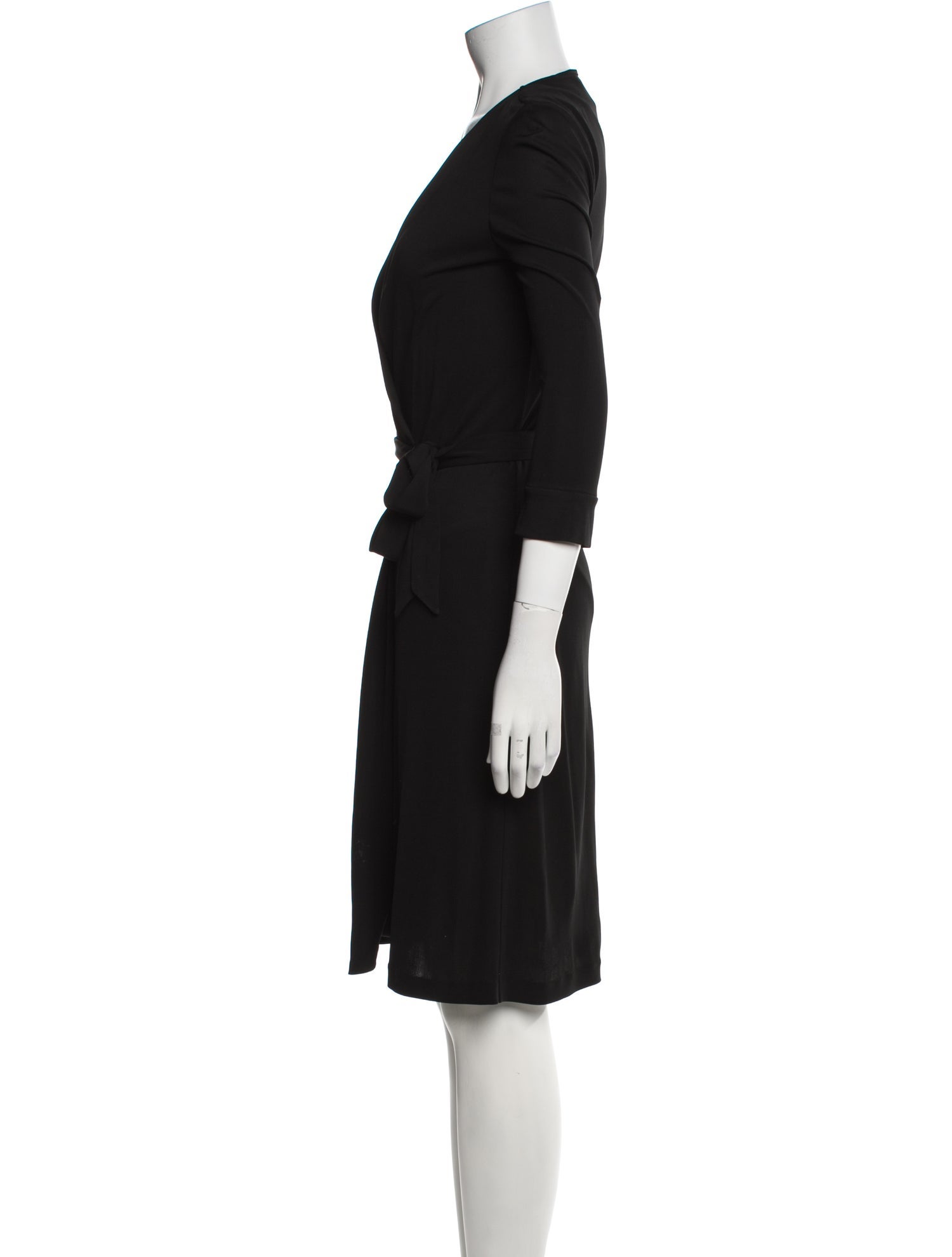 Diane von Furstenberg V-Neck Knee-Length Dress