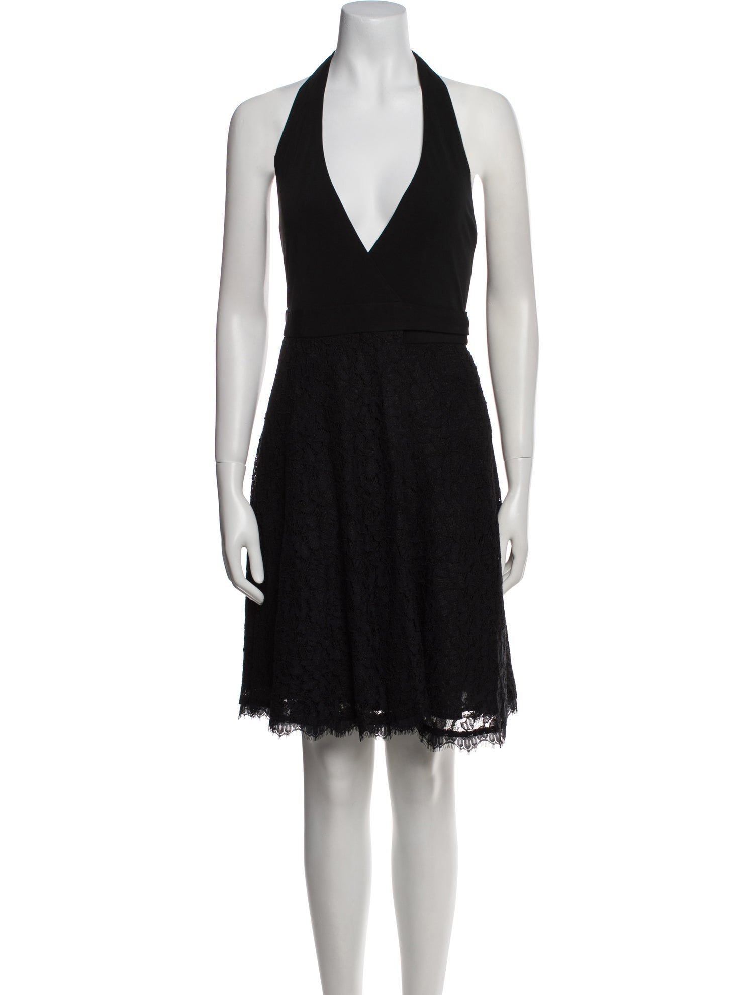 Diane von Furstenberg Halterneck Mini Dress