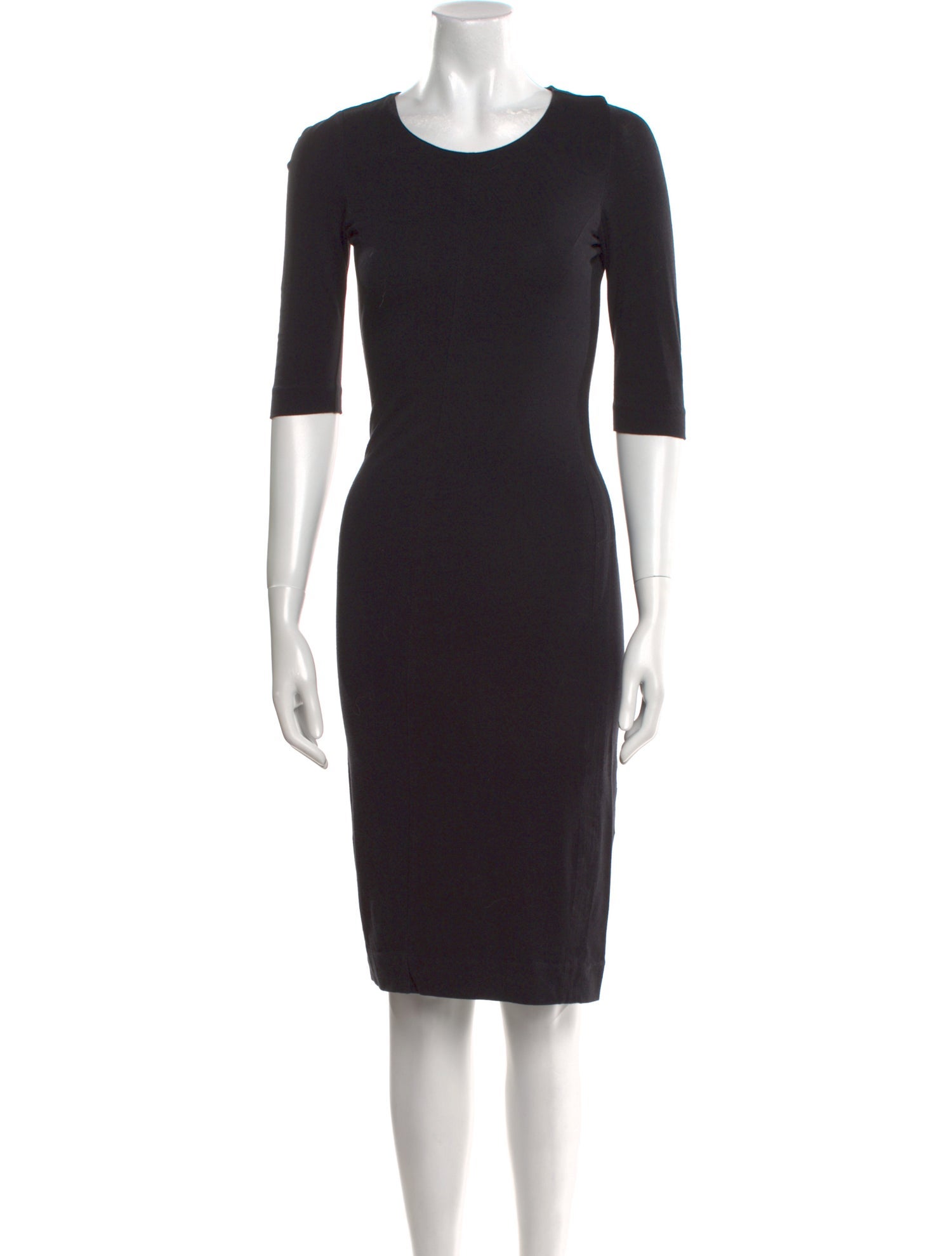 Diane von Furstenberg Crew Neck Knee-Length Dress