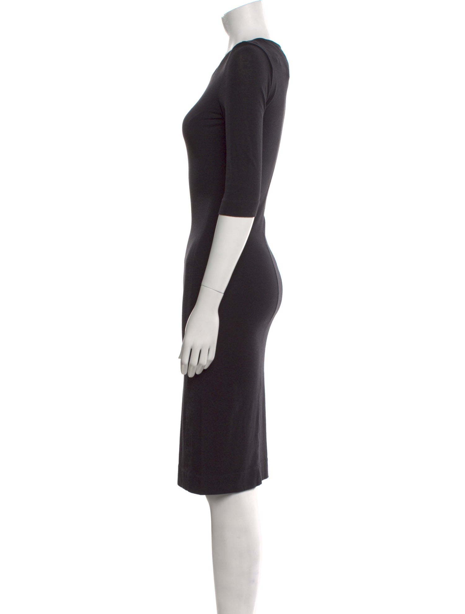 Diane von Furstenberg Crew Neck Knee-Length Dress