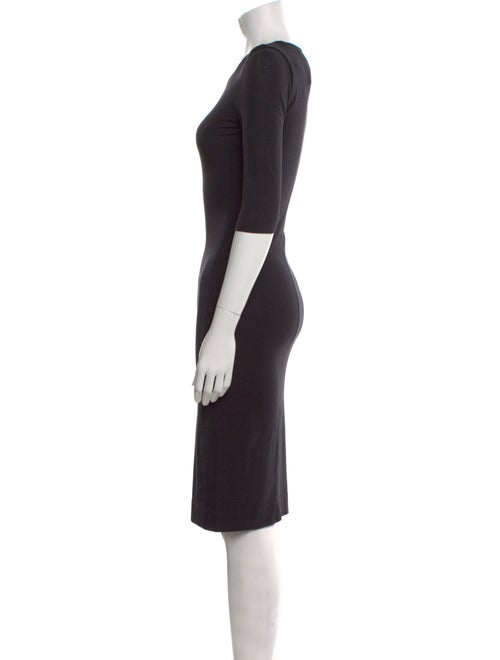 Diane von Furstenberg Crew Neck Knee-Length Dress