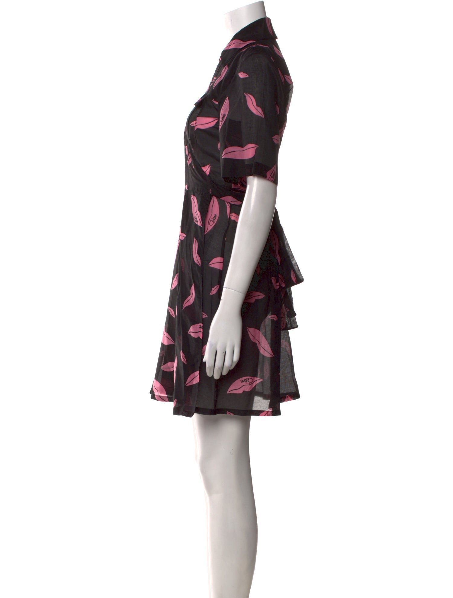 Diane von Furstenberg Printed Mini Dress