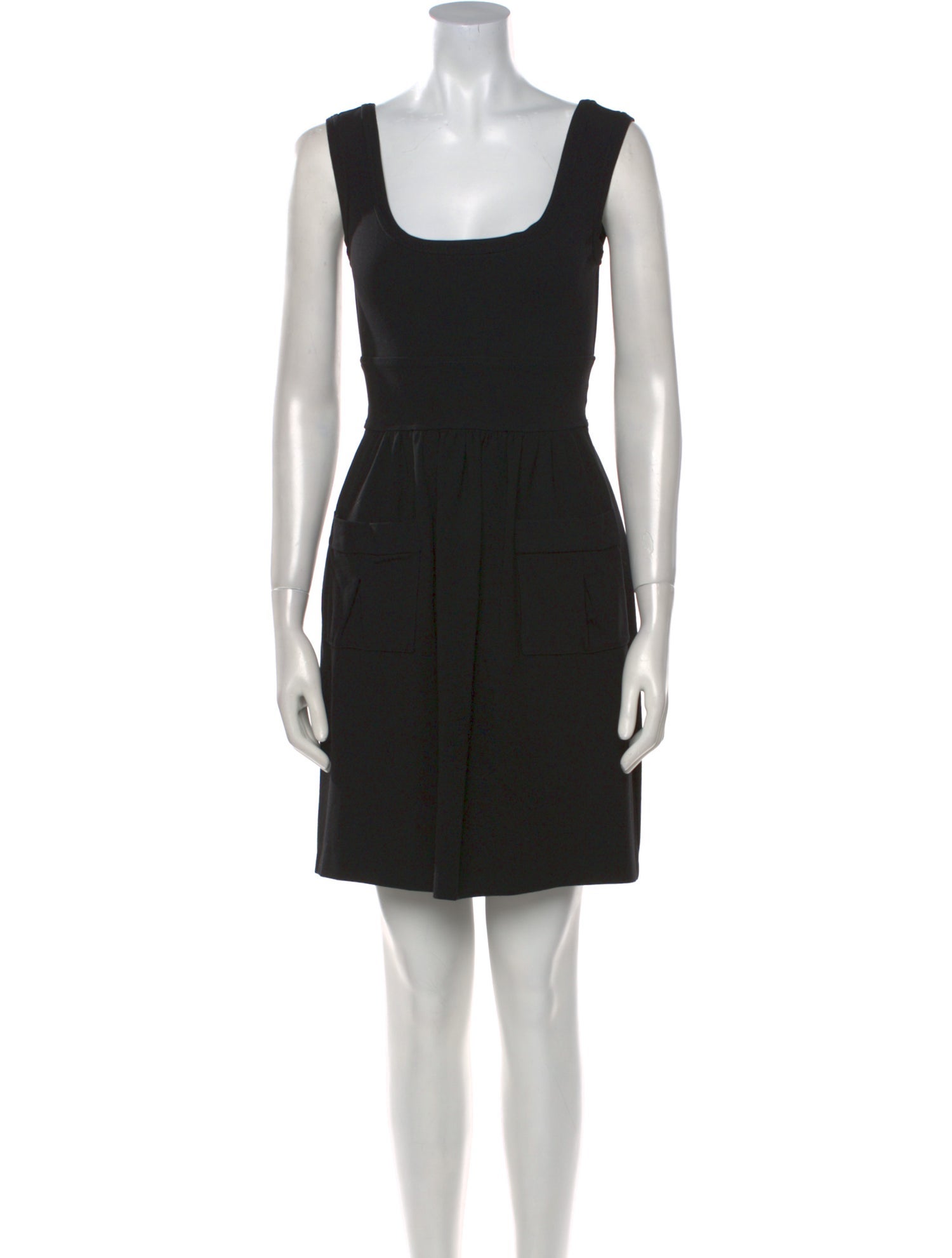 Diane von Furstenberg Square Neckline Knee-Length Dress