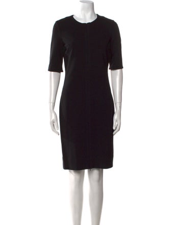 Diane von Furstenberg Crew Neck Knee-Length Dress