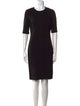 Diane von Furstenberg Crew Neck Knee-Length Dress