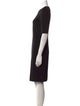 Diane von Furstenberg Crew Neck Knee-Length Dress