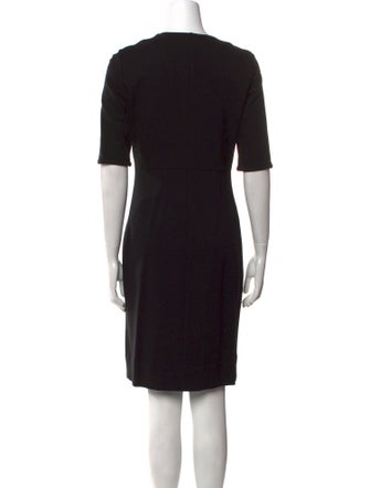 Diane von Furstenberg Crew Neck Knee-Length Dress