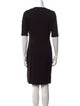 Diane von Furstenberg Crew Neck Knee-Length Dress