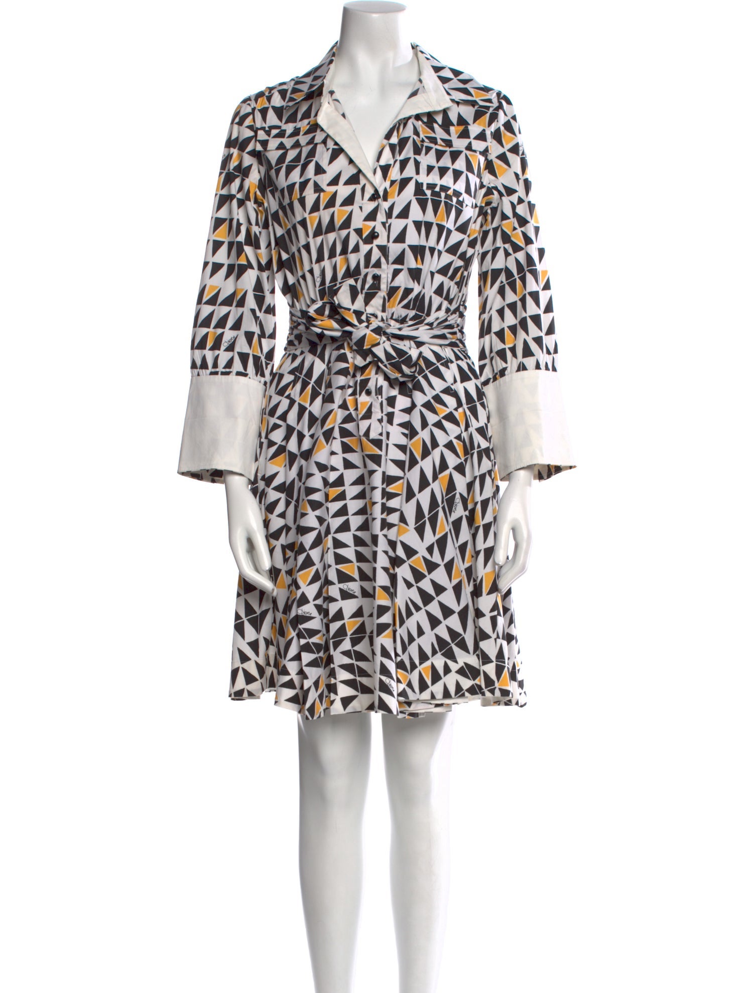 Diane von Furstenberg Printed Mini Dress