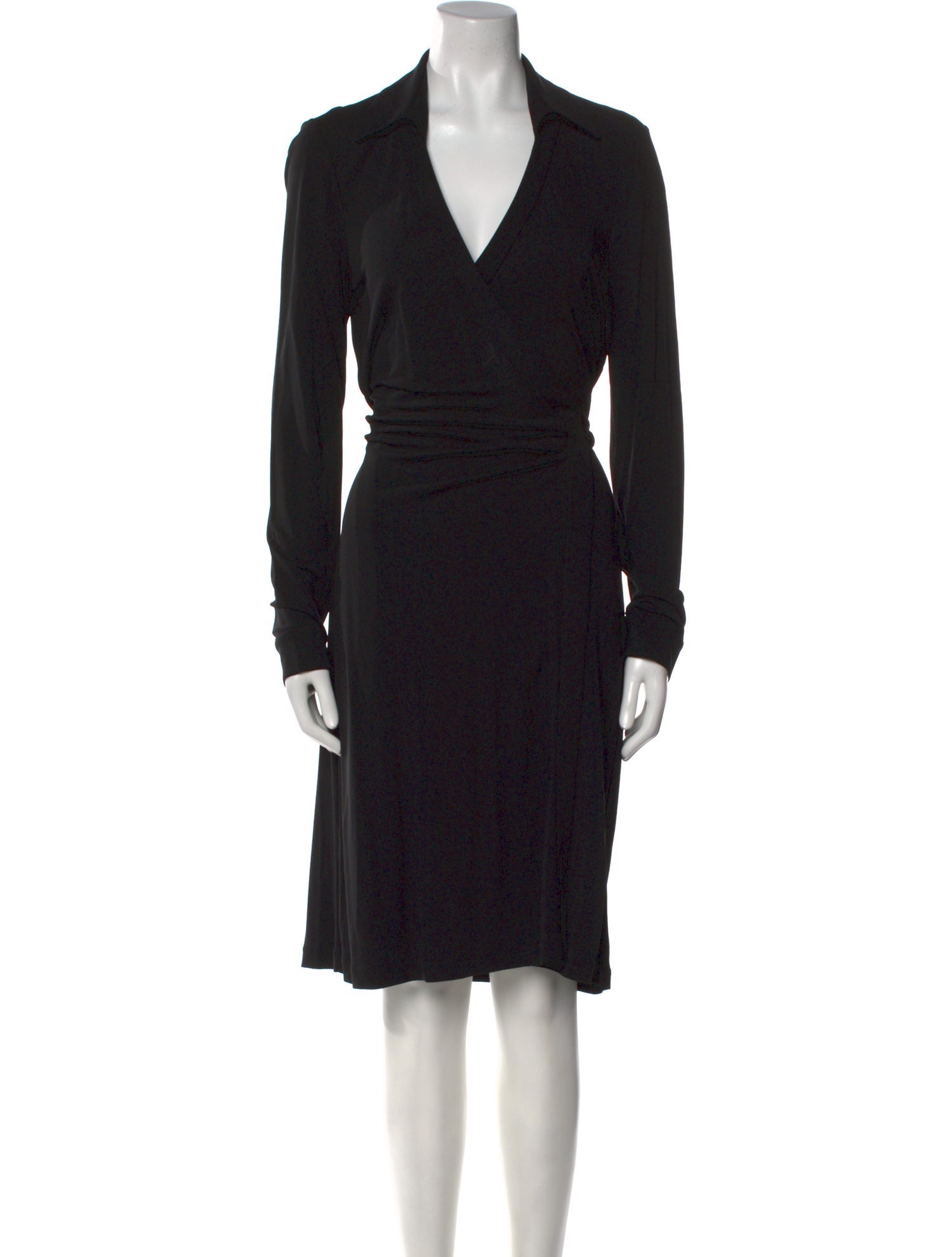 Diane von Furstenberg V-Neck Knee-Length Dress