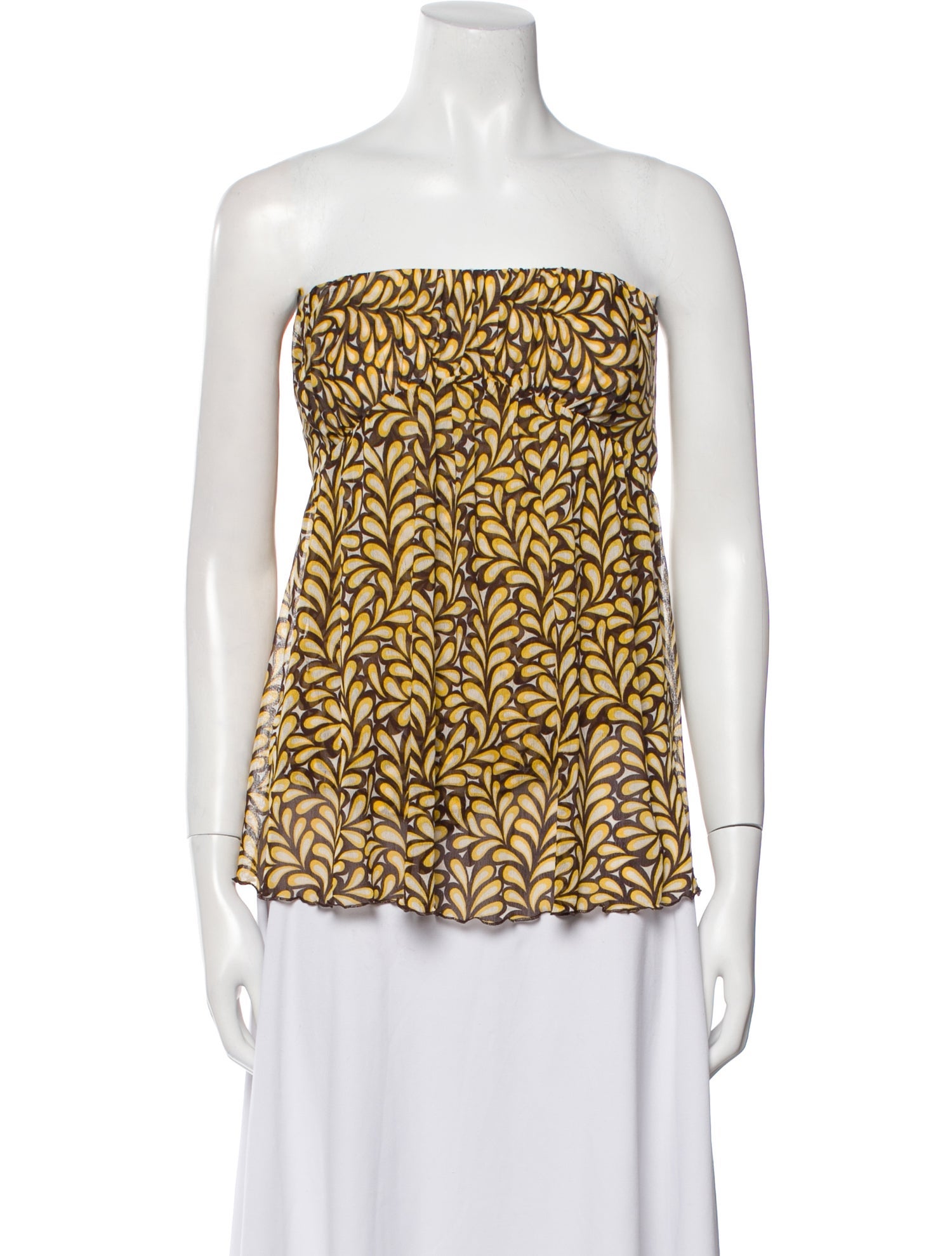 Diane von Furstenberg Silk Printed Top