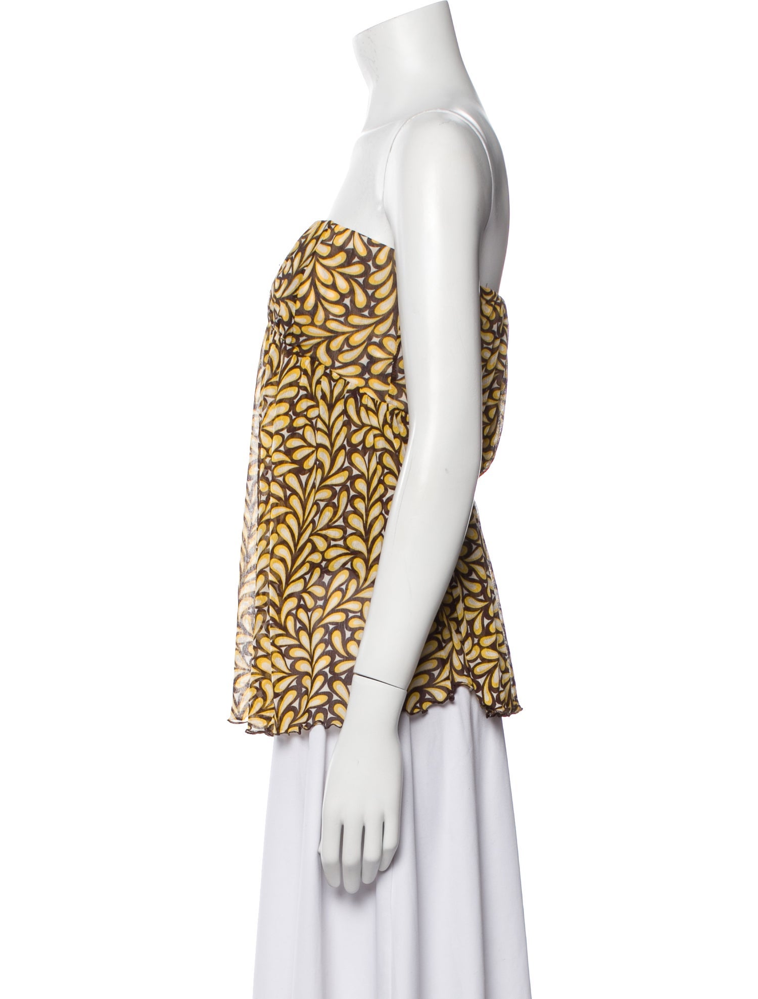 Diane von Furstenberg Silk Printed Top