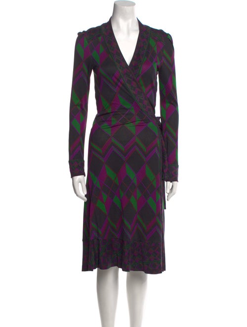 Diane von Furstenberg Silk Midi Length Dress
