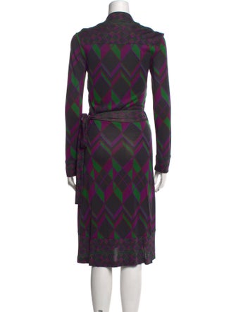 Diane von Furstenberg Silk Midi Length Dress