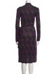 Diane von Furstenberg Silk Midi Length Dress
