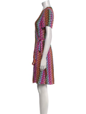 Diane von Furstenberg Printed Mini Dress