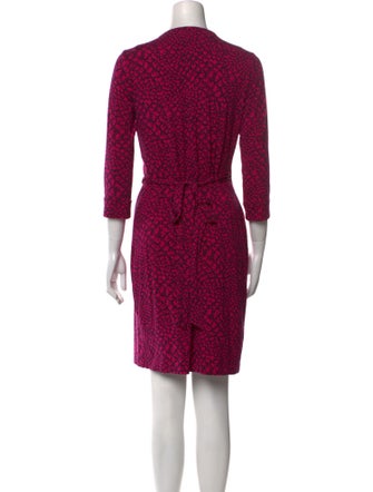 Diane von Furstenberg Printed Mini Dress