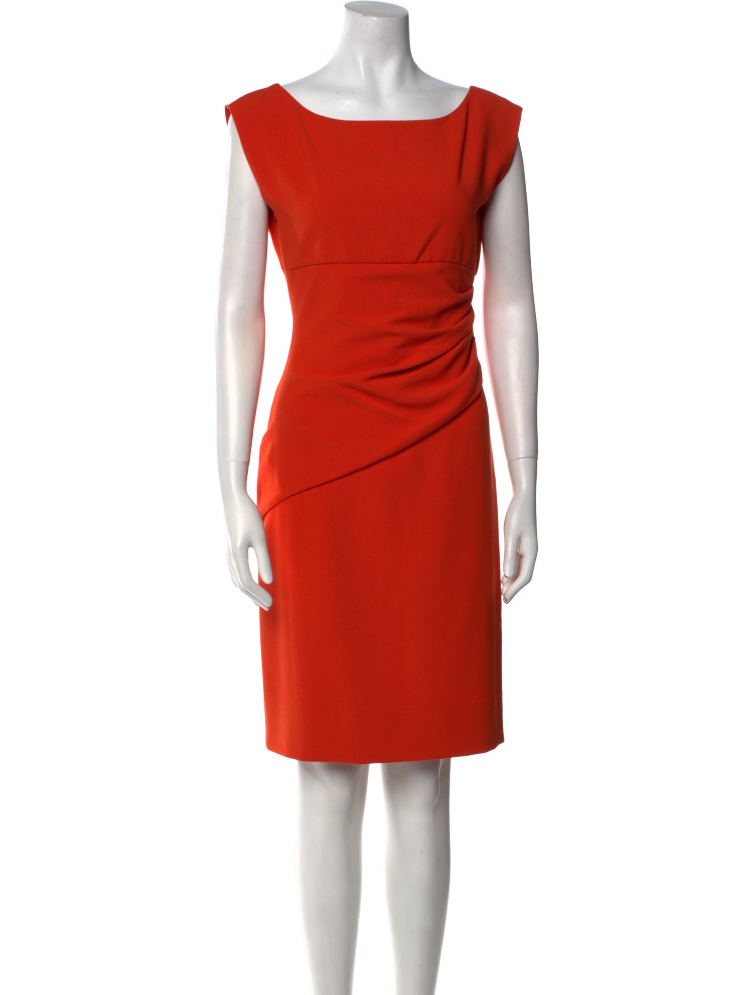 Diane von Furstenberg Bateau Neckline Knee-Length Dress