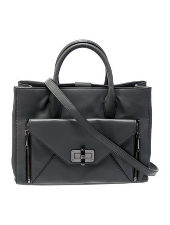 Diane von Furstenberg Leather Top Handle Bag