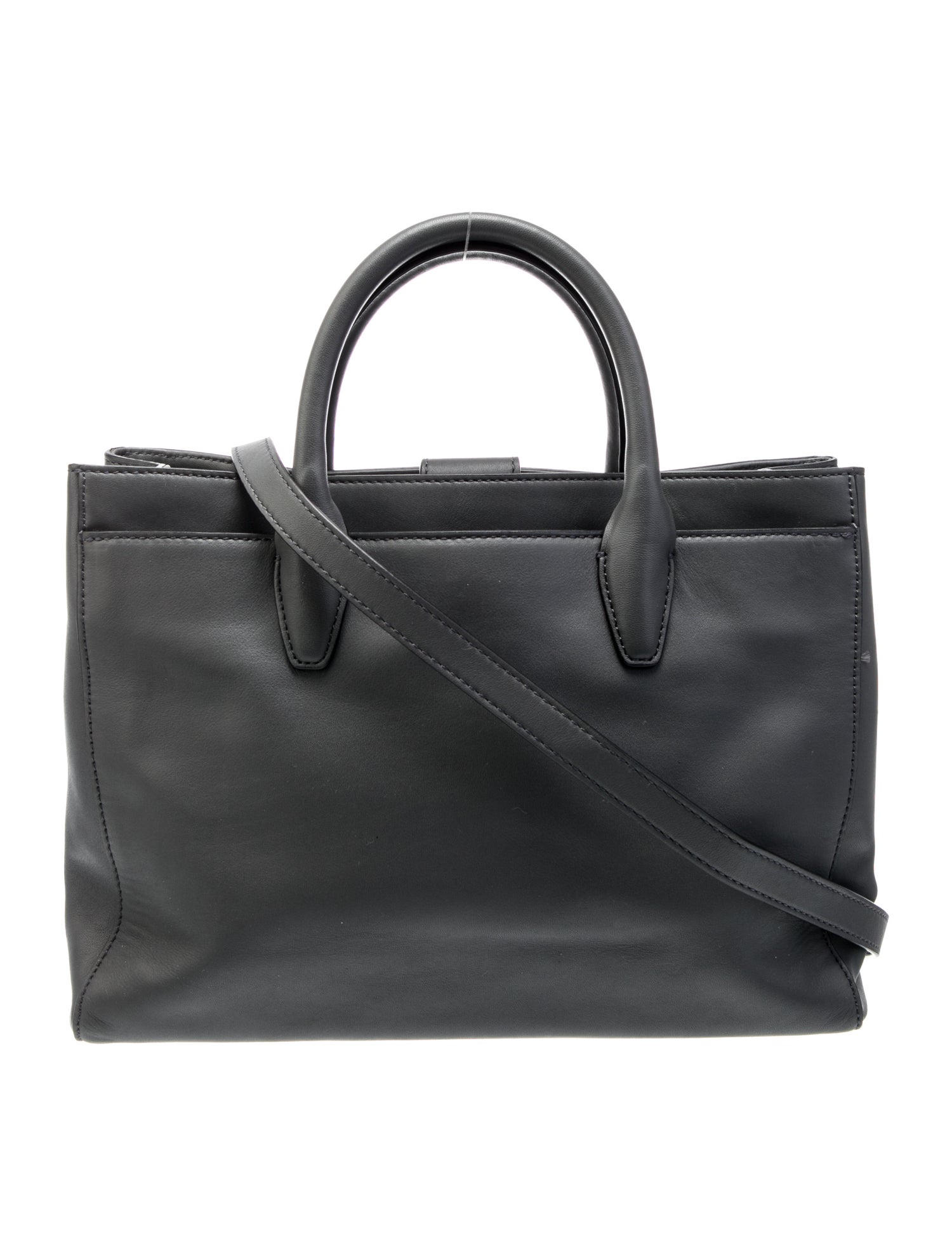 Diane von Furstenberg Leather Top Handle Bag