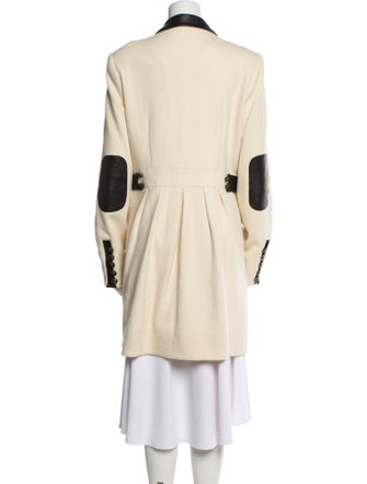 Diane von Furstenberg Colorblock Pattern Coat