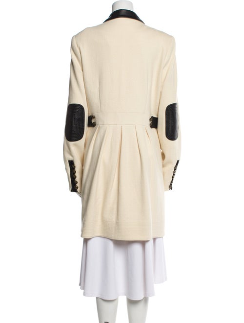 Diane von Furstenberg Colorblock Pattern Coat