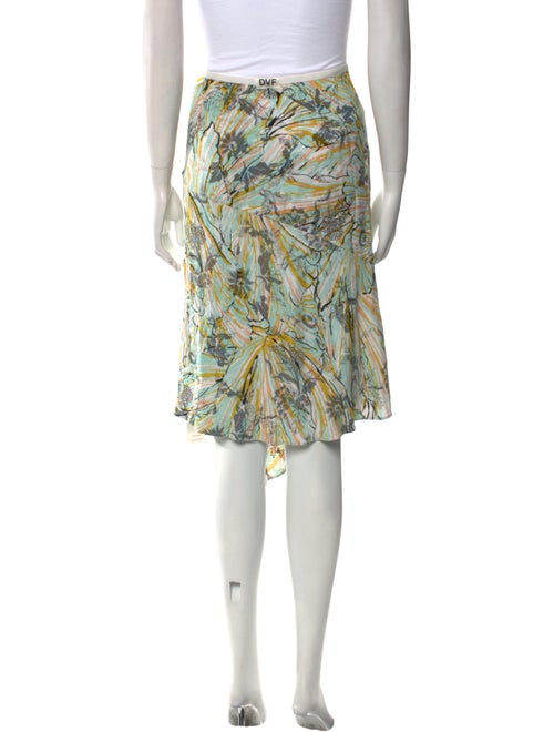 Diane von Furstenberg Printed Knee-Length Skirt