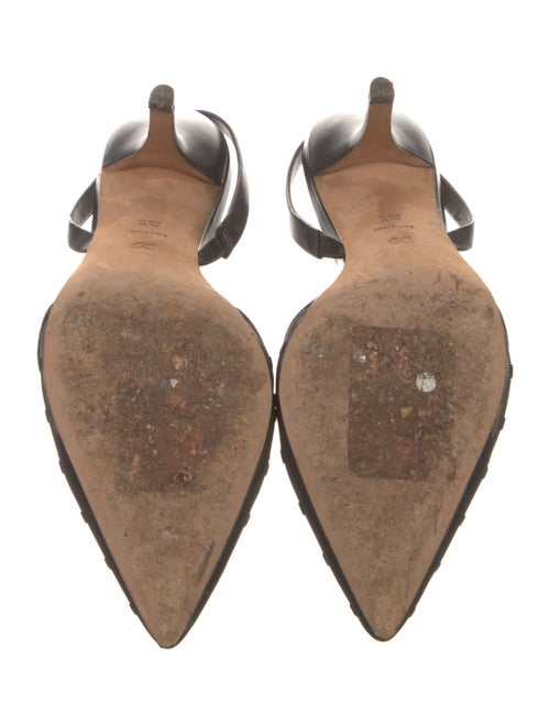 Diane von Furstenberg Mesh Mesh Accents Slingback Pumps