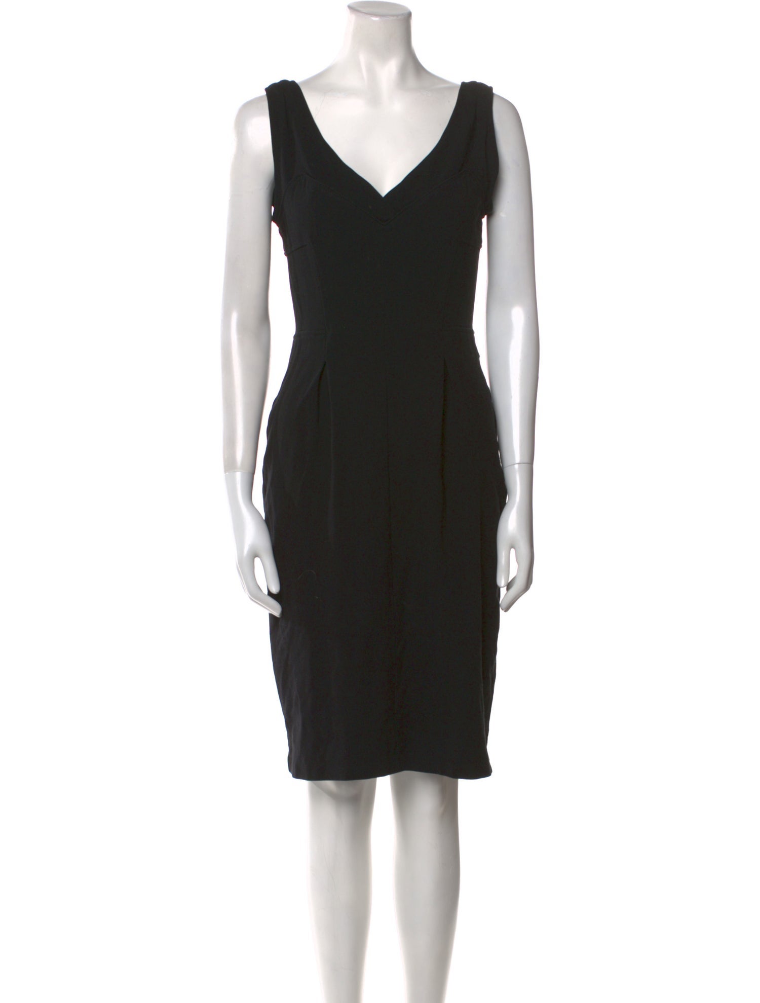 Diane von Furstenberg V-Neck Knee-Length Dress