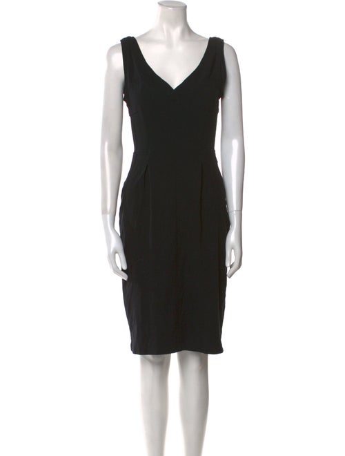 Diane von Furstenberg V-Neck Knee-Length Dress