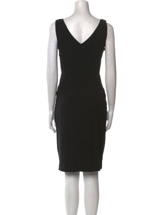 Diane von Furstenberg V-Neck Knee-Length Dress