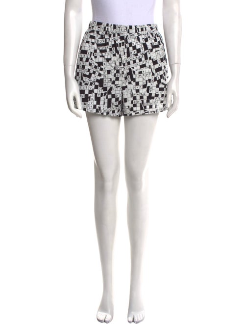 Diane von Furstenberg Printed Mini Shorts