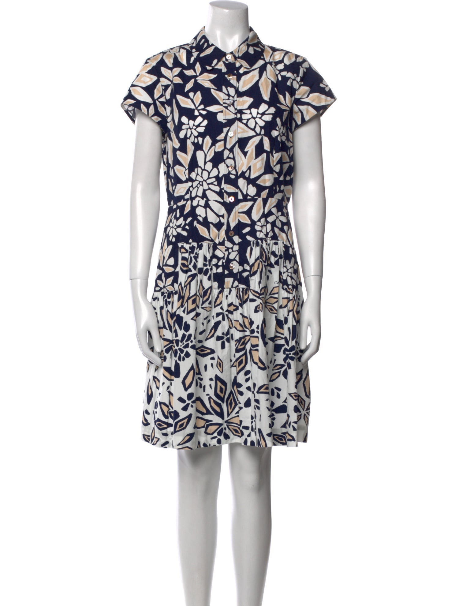 Diane von Furstenberg Printed Mini Dress
