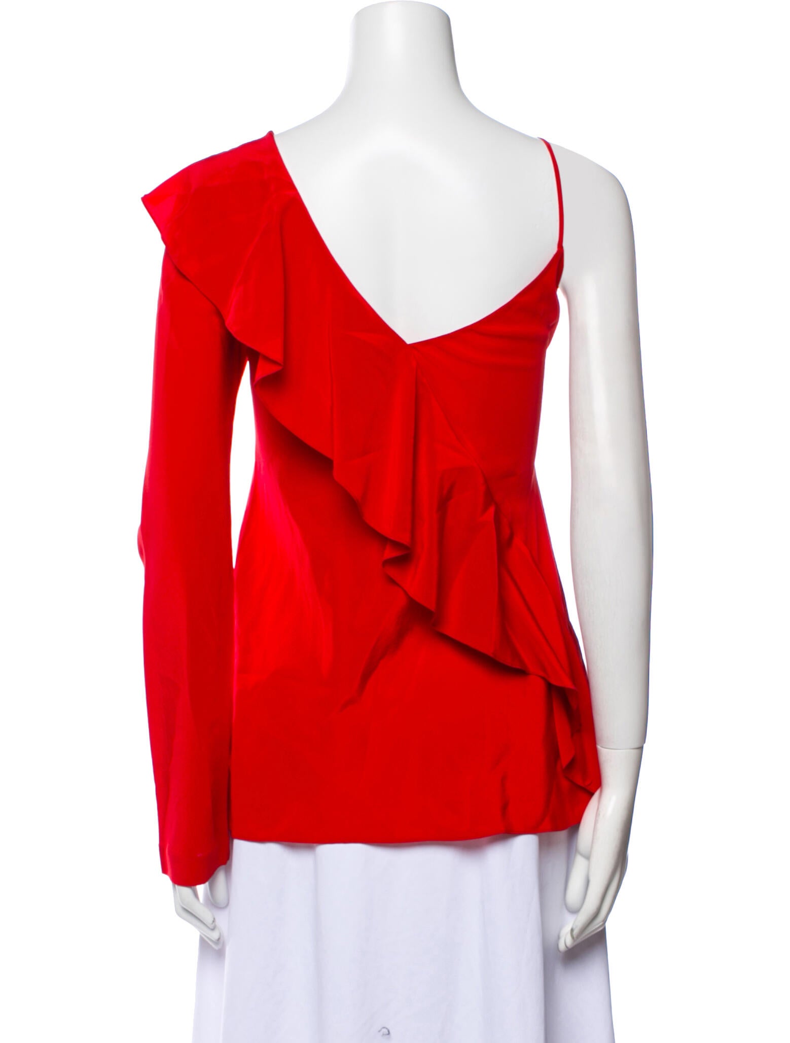 Diane von Furstenberg Silk V-Neck Blouse