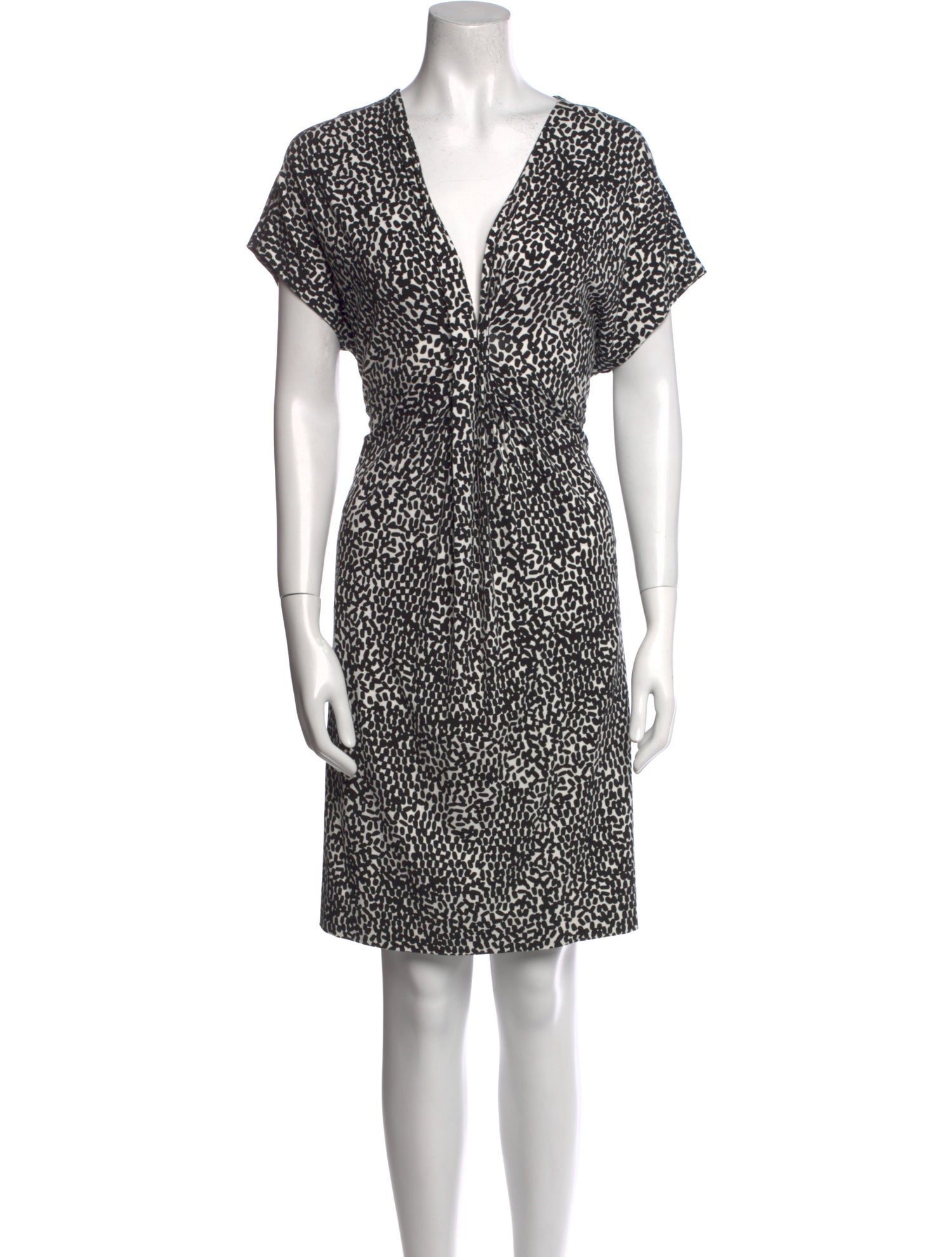 Diane von Furstenberg Printed Knee-Length Dress