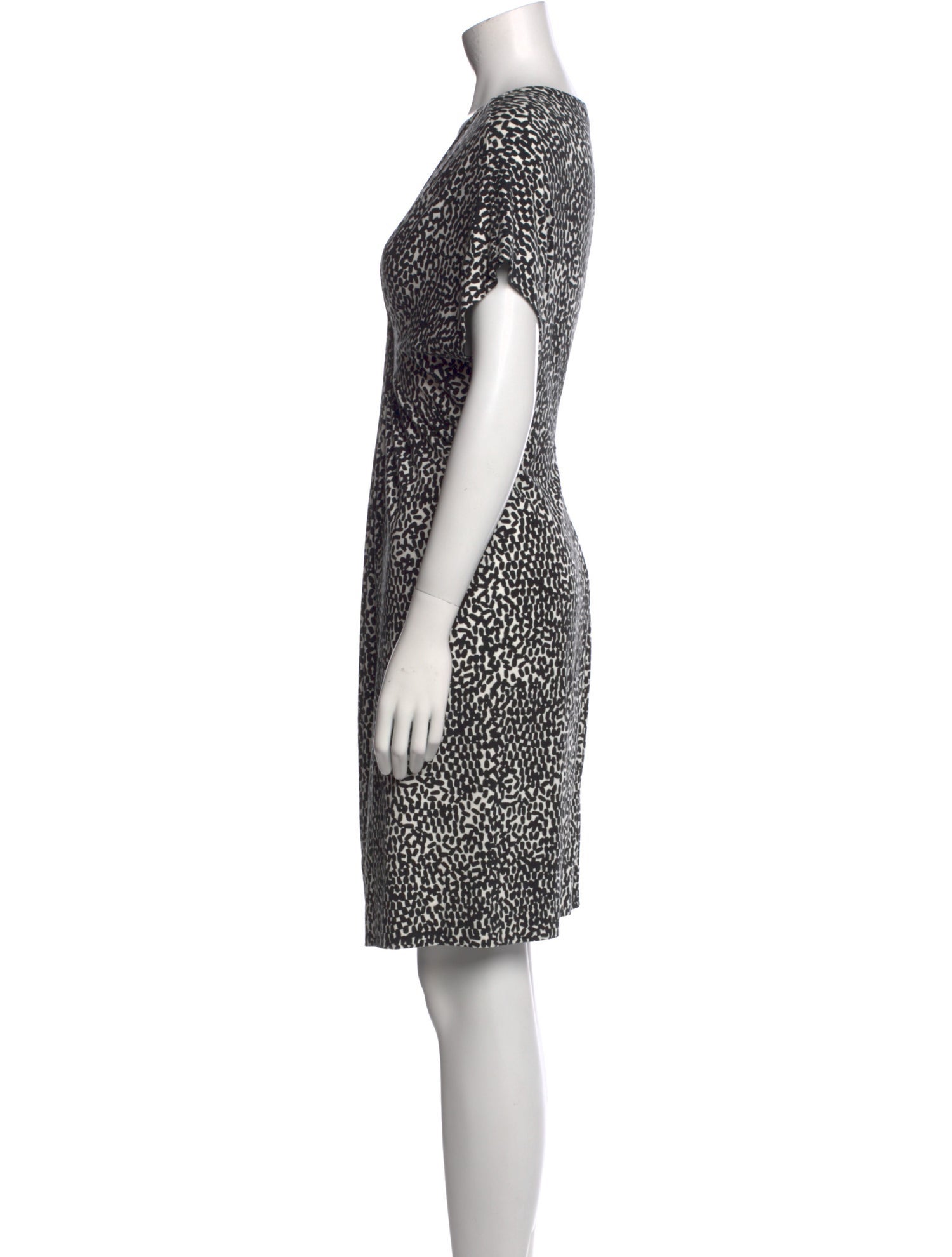 Diane von Furstenberg Printed Knee-Length Dress