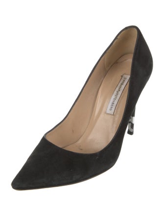 Diane von Furstenberg Suede Pumps