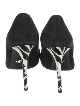 Diane von Furstenberg Suede Pumps