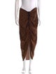 Diane von Furstenberg Silk Midi Length Skirt