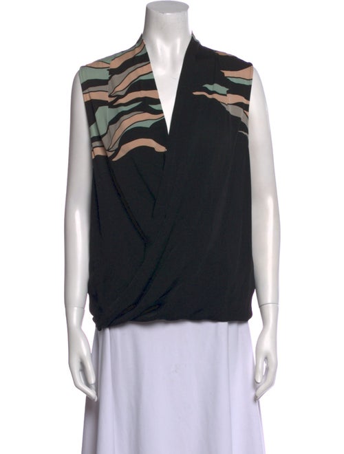 Diane von Furstenberg New Issie SL Silk Top