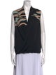 Diane von Furstenberg New Issie SL Silk Top
