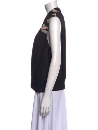 Diane von Furstenberg New Issie SL Silk Top