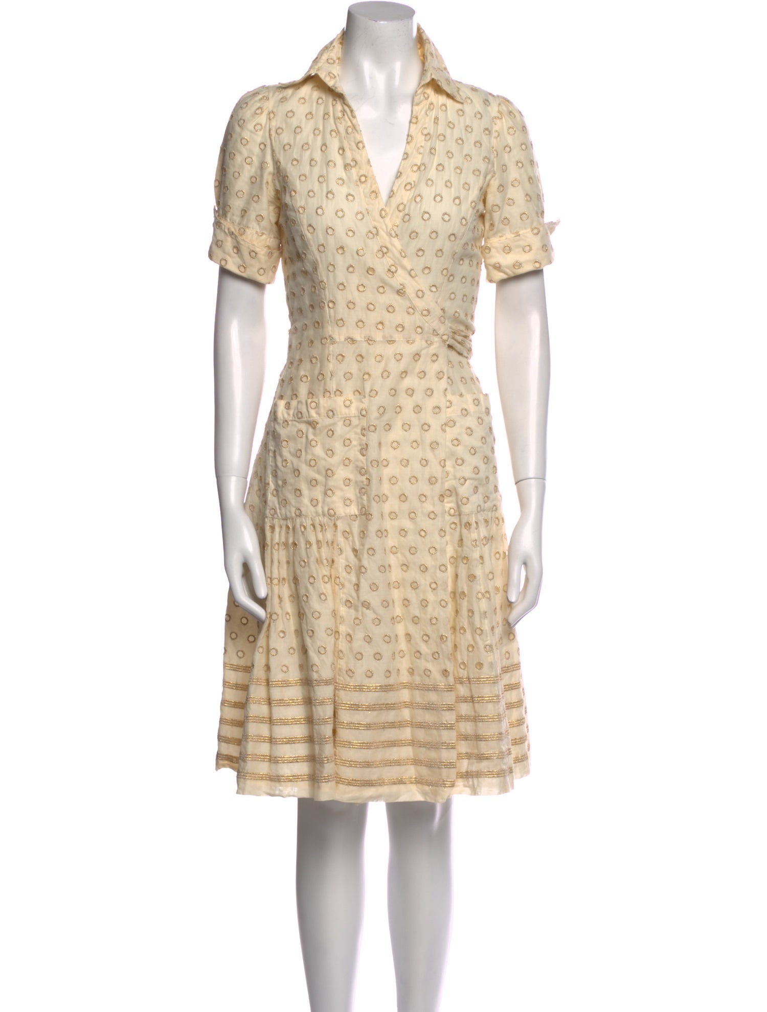 Diane von Furstenberg Printed Knee-Length Dress