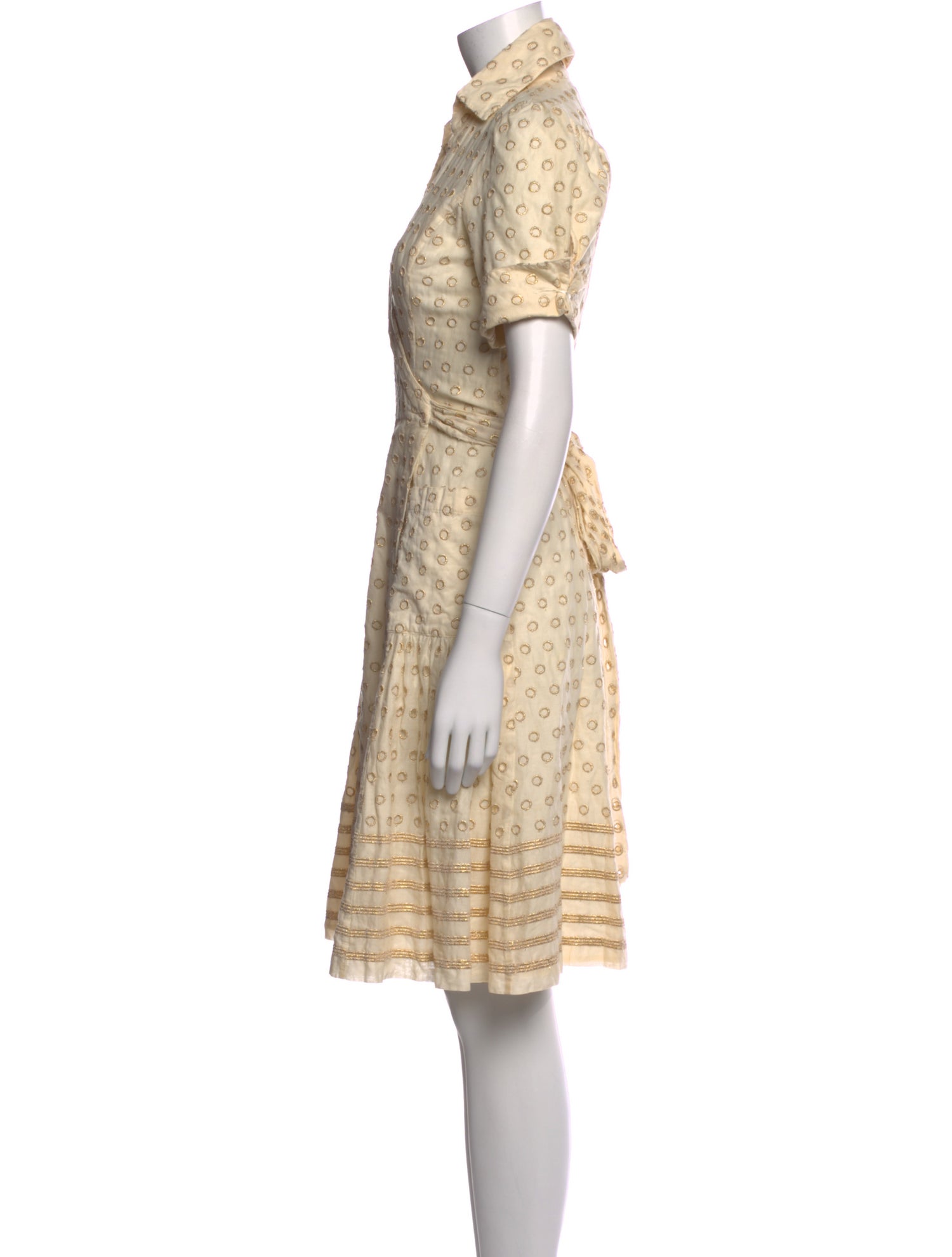 Diane von Furstenberg Printed Knee-Length Dress