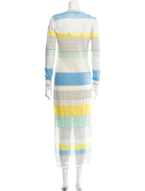 Diane von Furstenberg Striped Long Dress