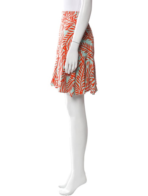 Diane von Furstenberg Printed Mini Skirt