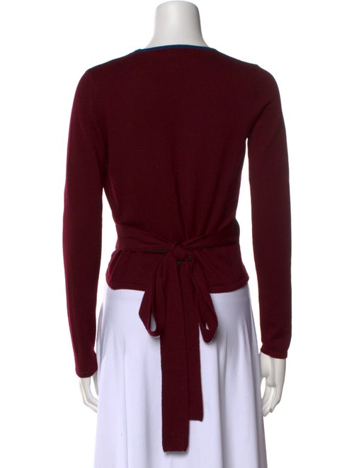 Diane von Furstenberg Wool Graphic Print Sweater