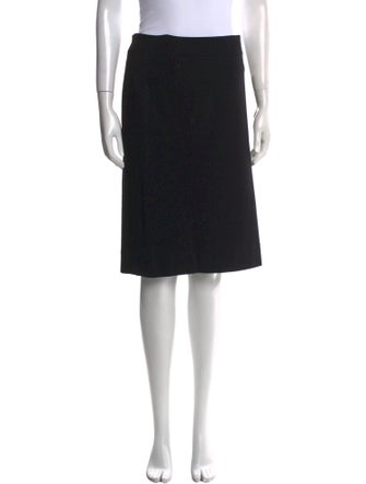 Diane von Furstenberg Ruffle Embellishment Knee-Length Skirt