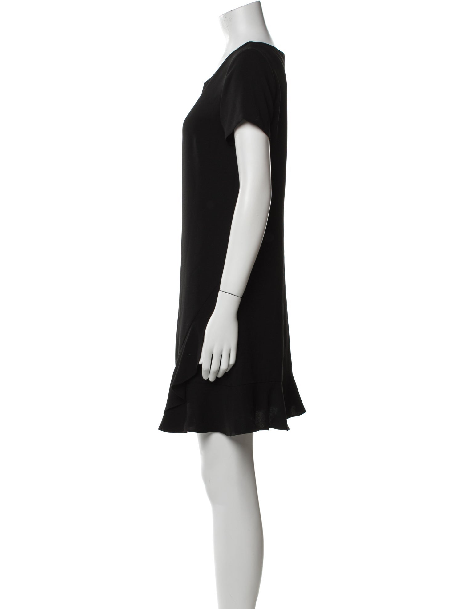 Diane von Furstenberg Scoop Neck Mini Dress